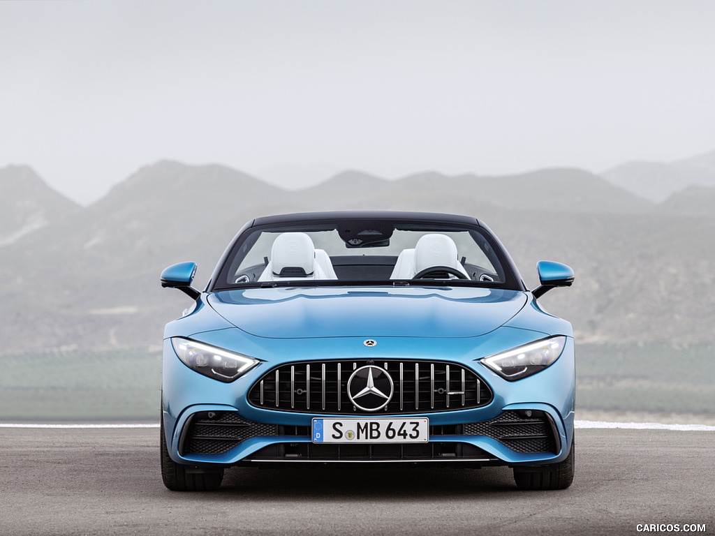 2023 Mercedes-AMG SL 43 (Color: Hyperblue Metallic) - Front