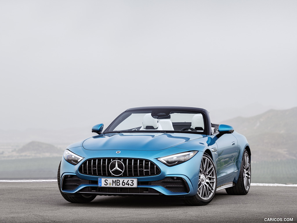 2023 Mercedes-AMG SL 43 (Color: Hyperblue Metallic) - Front