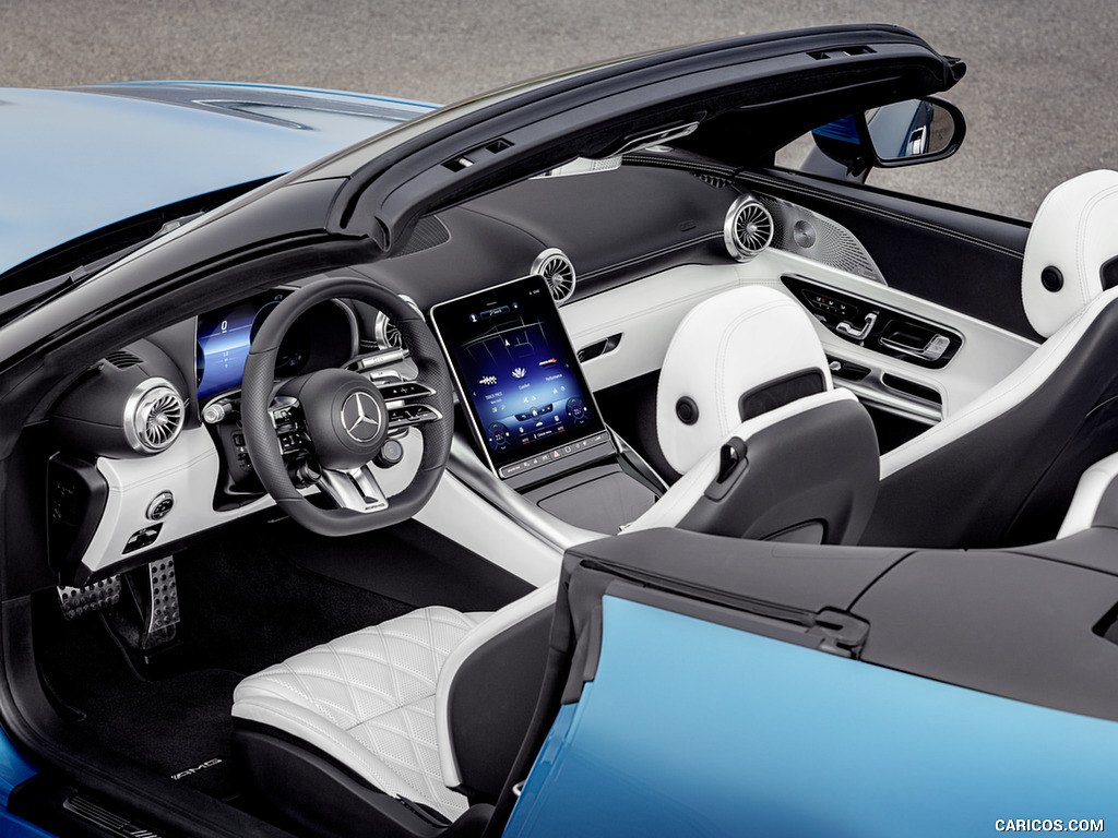 2023 Mercedes-AMG SL 43 (Color: Hyperblue Metallic) - Interior