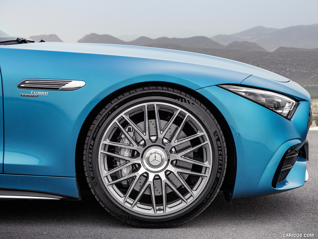 2023 Mercedes-AMG SL 43 (Color: Hyperblue Metallic) - Wheel