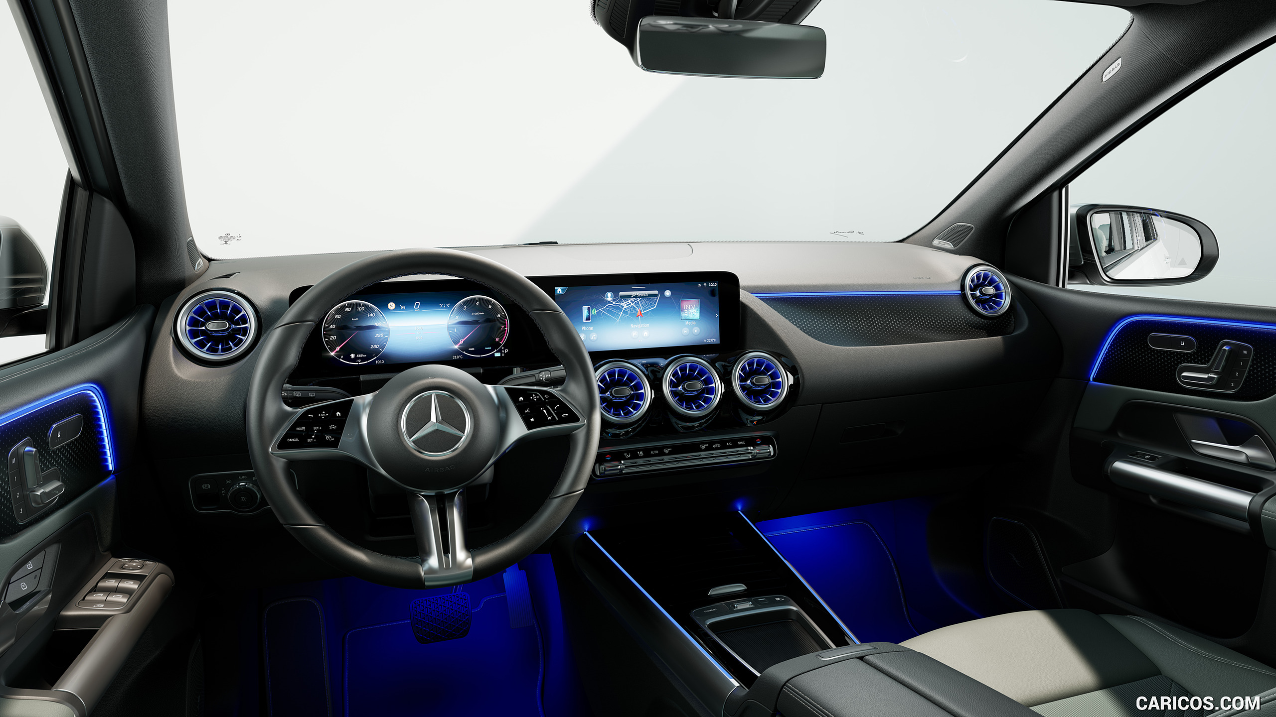 2023 Mercedes-Benz B-Class (Color: Digital White) - Interior, #8 of 10