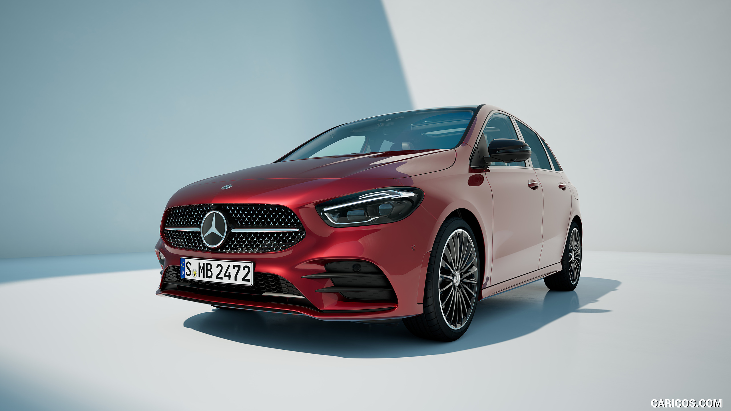 2023 Mercedes-Benz B-Class B 250 e (Color: Patagonia Red MANUFAKTUR) - Front, #3 of 10