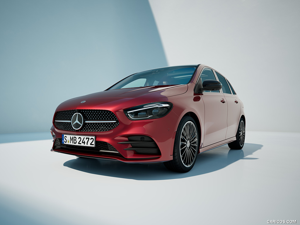 2023 Mercedes-Benz B-Class B 250 e (Color: Patagonia Red MANUFAKTUR) - Front