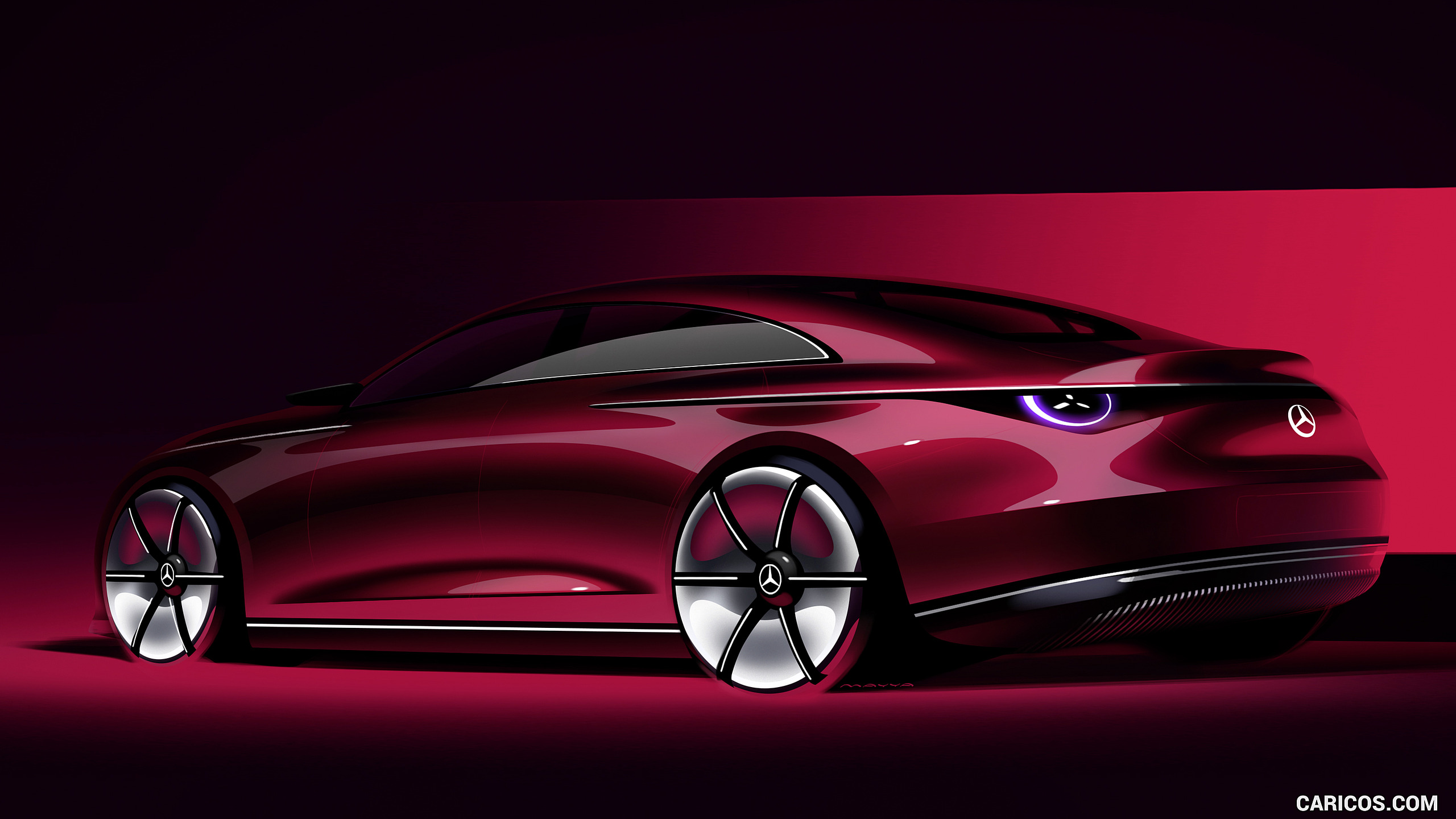 2023 Mercedes Benz CLA Class Concept   Design Sketch 3875807 2560x1440 