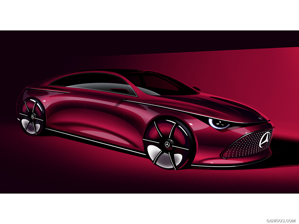 2023 Mercedes-Benz CLA Class Concept - Design Sketch