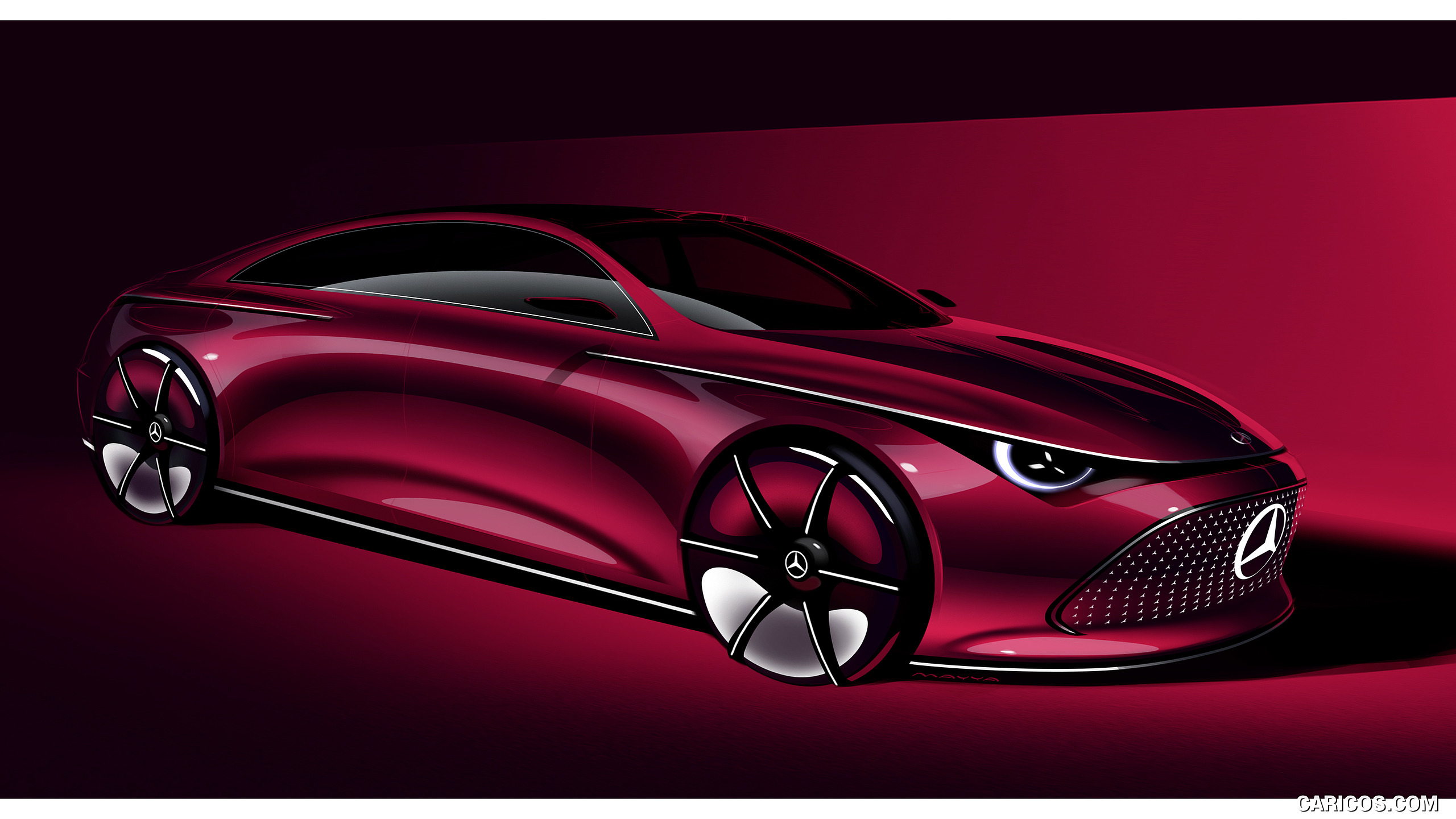 2023 Mercedes-Benz CLA Class Concept - Design Sketch, #59 of 62