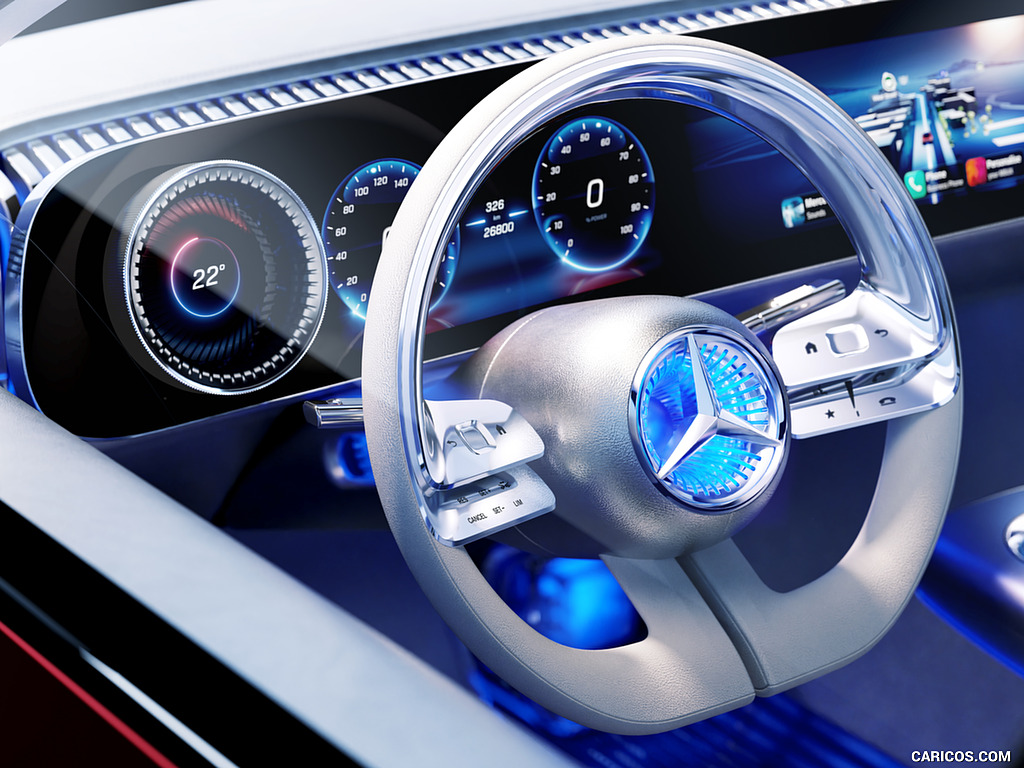 2023 Mercedes-Benz CLA Class Concept - Interior, Steering Wheel