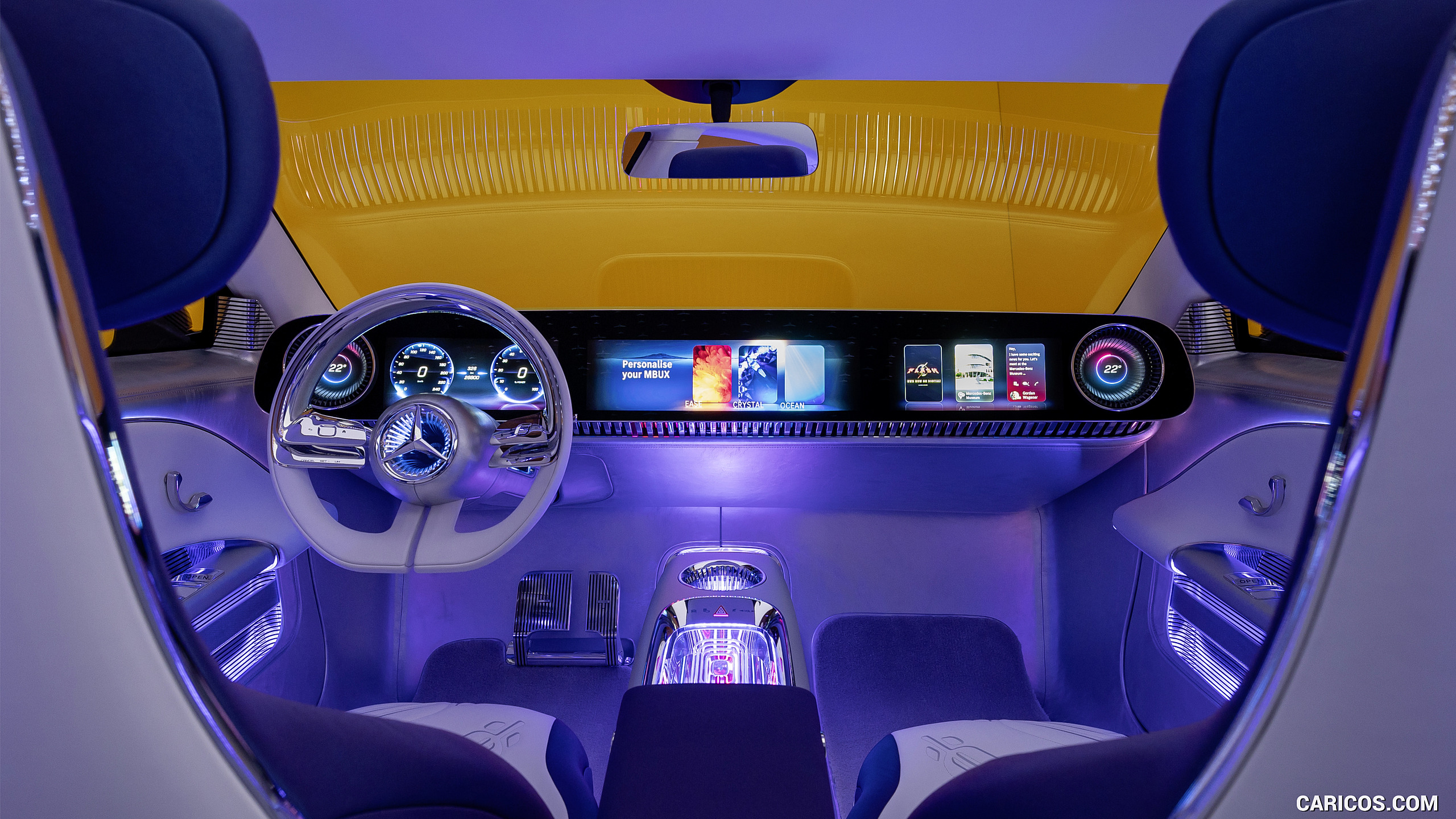 2023 MercedesBenz CLA Class Concept Interior Caricos
