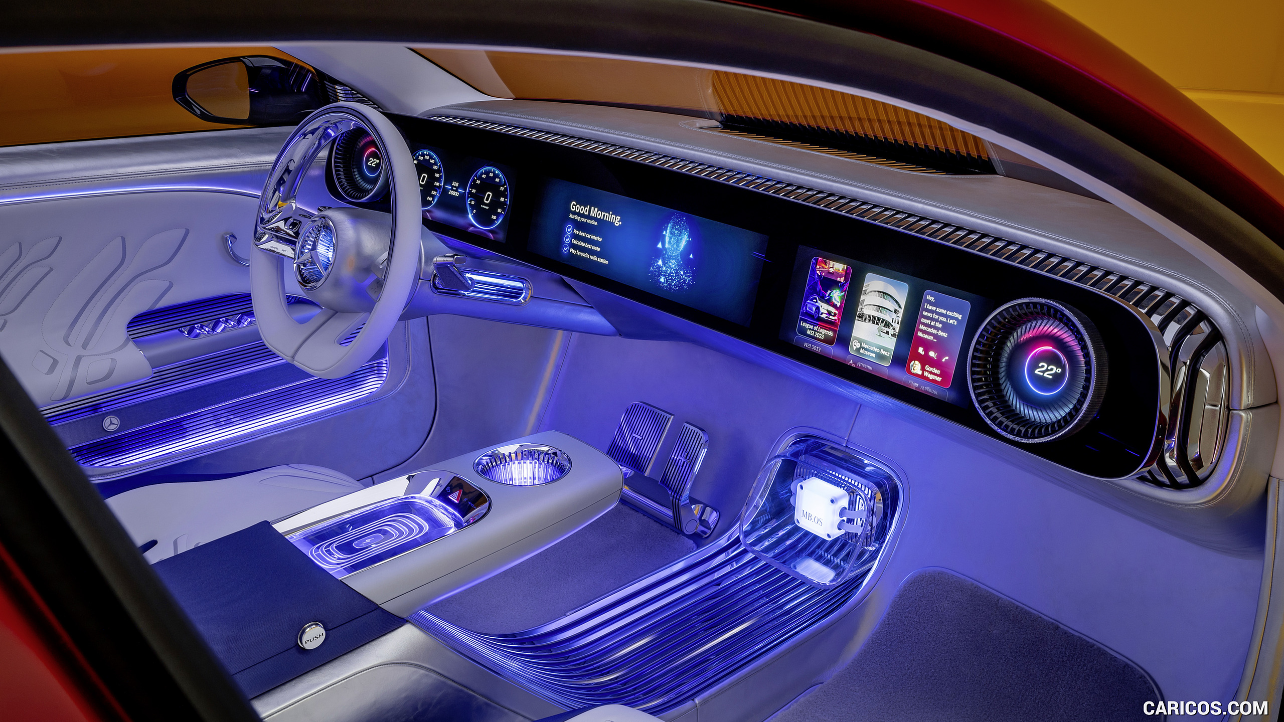 2023 Mercedes-Benz CLA Class Concept - Interior, #25 of 62