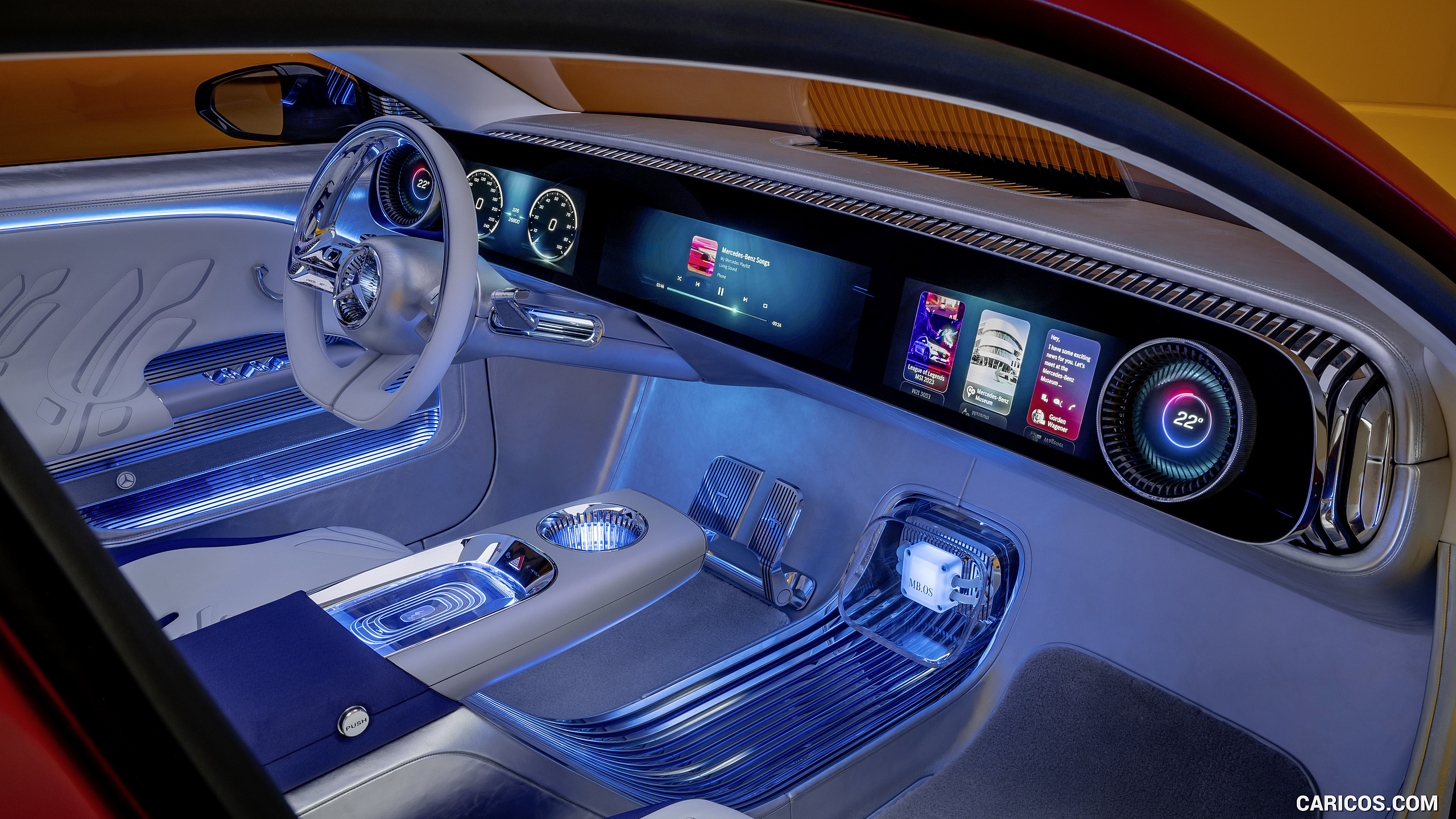 2023 Mercedes-Benz CLA Class Concept - Interior, #26 of 62