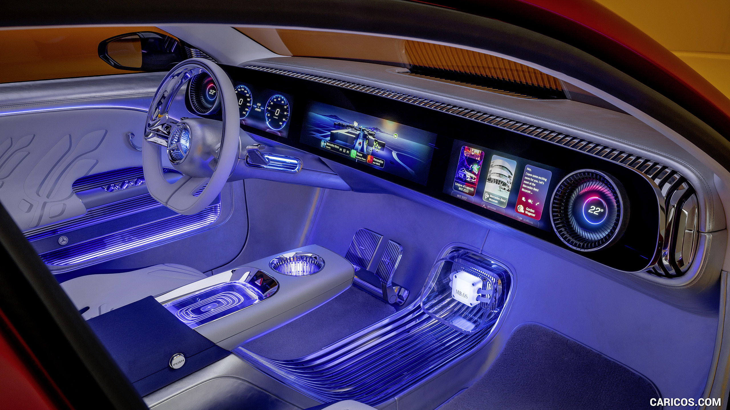 2023 Mercedes-Benz CLA Class Concept - Interior, #27 of 62