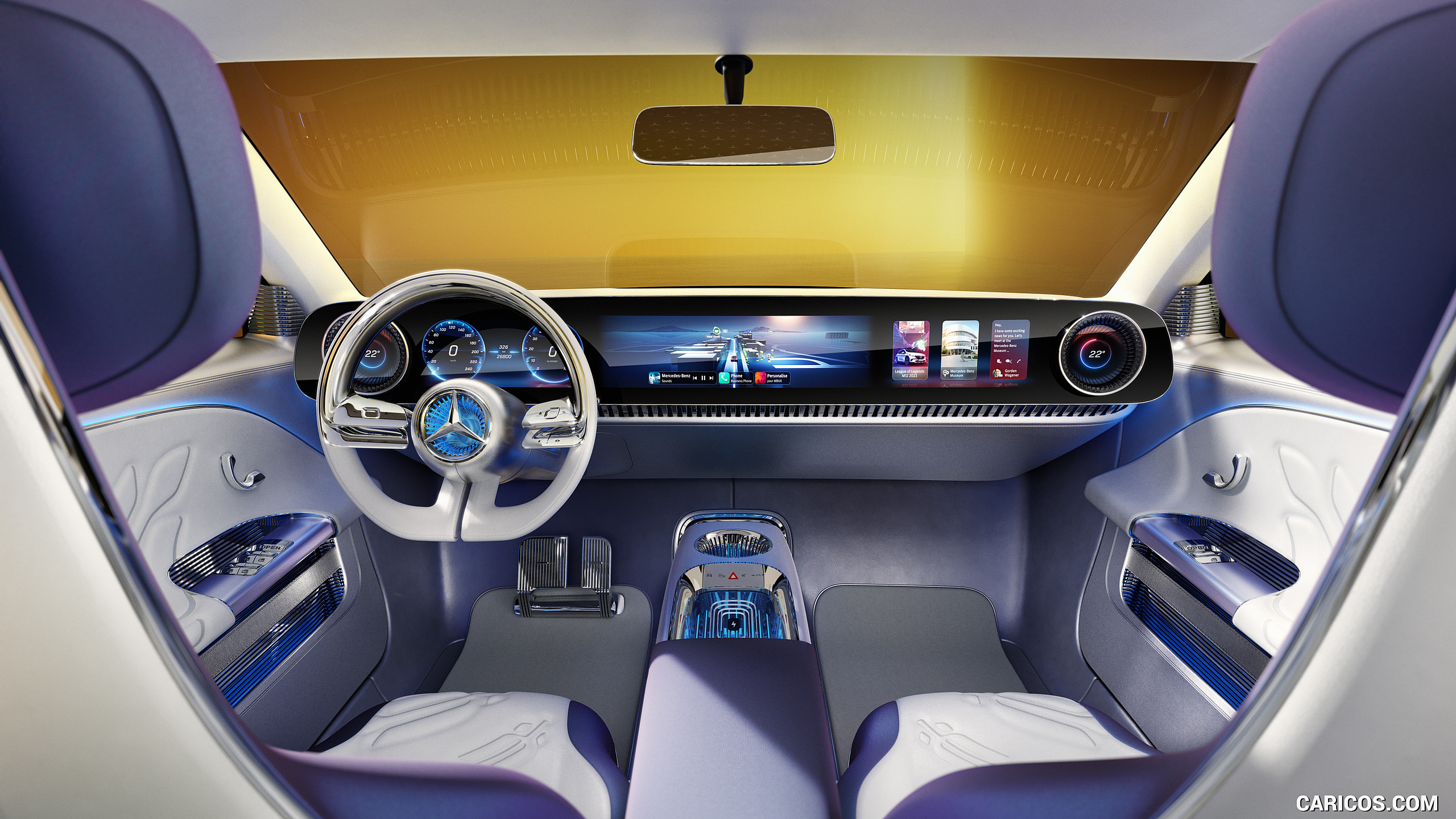 2023 Mercedes-Benz CLA Class Concept - Interior, #36 of 62
