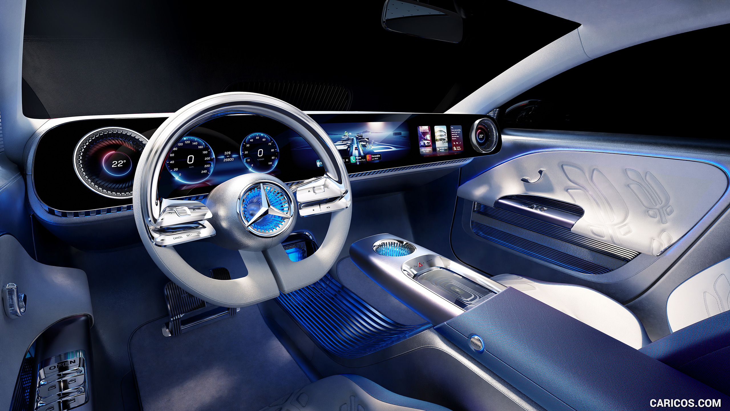 2023 Mercedes-Benz CLA Class Concept - Interior, #51 of 62