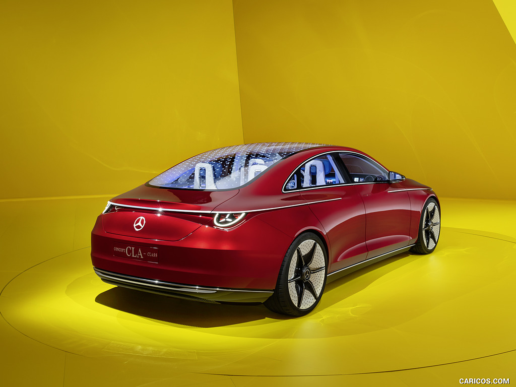 2023 Mercedes-Benz CLA Class Concept - Rear Three-Quarter