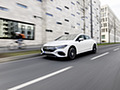 2023 Mercedes-Benz EQE 350+ (Color: Opalite White) - Front Three-Quarter