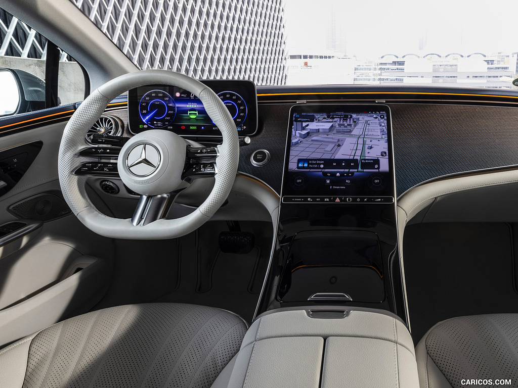 2023 Mercedes-Benz EQE 350+ (Color: Alpine Grey) - Interior, Cockpit