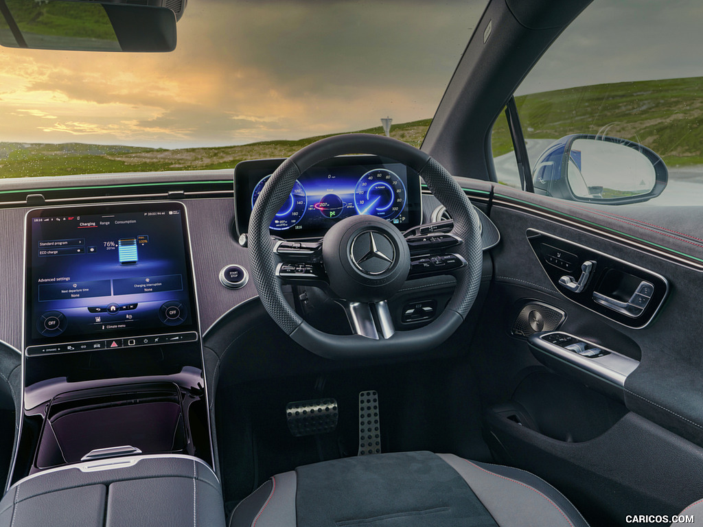 2023 Mercedes-Benz EQE 350+ (UK-Spec) - Interior, Cockpit