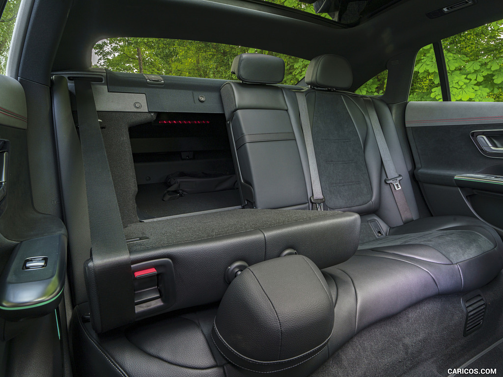 2023 Mercedes-Benz EQE 350+ (UK-Spec) - Interior, Rear Seats