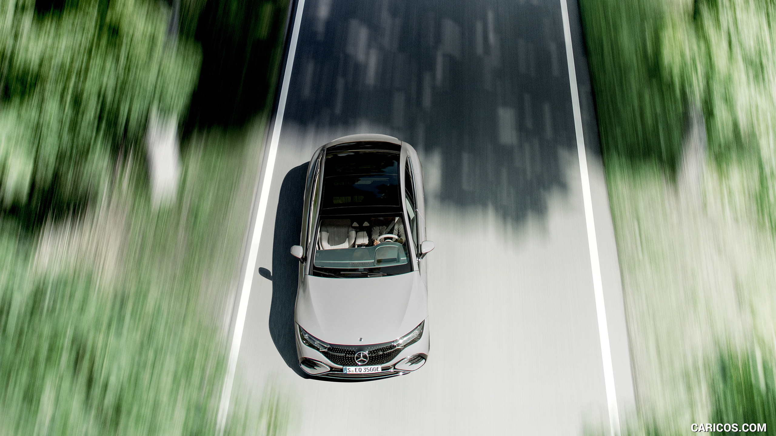 2023 Mercedes-Benz EQE 350 Edition 1 AMG Line (Color: Alpine Grey) - Top, #12 of 209