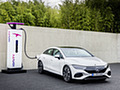 2023 Mercedes-Benz EQE 350 Electric Art Line (Color: Apalithic White) - Charging