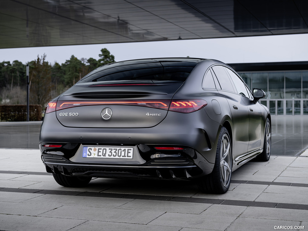 2023 Mercedes-Benz EQE 500 4MATIC (Color: Graphite Gray Magno) - Rear