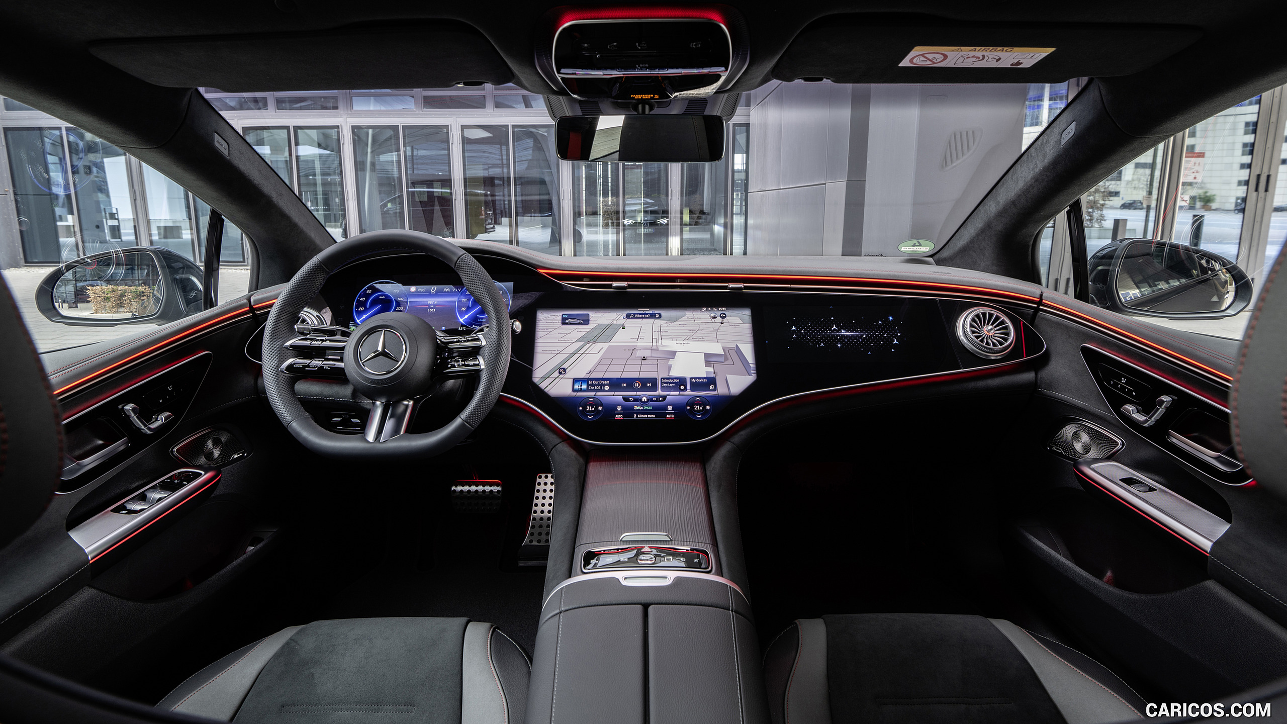 2023 Mercedes-Benz EQE 500 4MATIC - Interior, Cockpit, #92 of 209