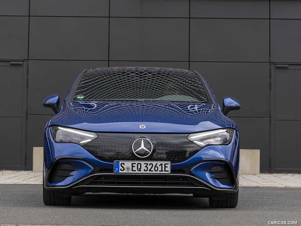 2023 Mercedes-Benz EQE 500 AMG Line 4MATIC (Color: Spectral Blue) - Front