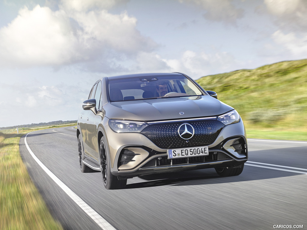 2023 Mercedes-Benz EQE SUV AMG Line Night Package (Color: Velvet Brown Metallic) - Front