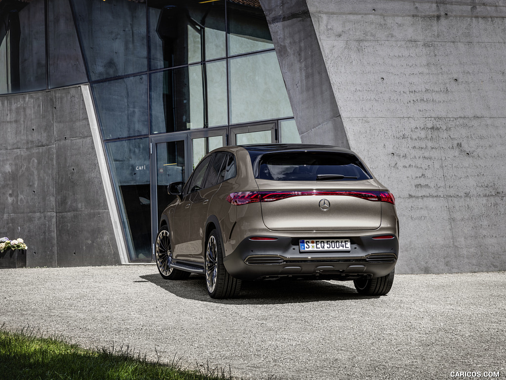 2023 Mercedes-Benz EQE SUV AMG Line Night Package (Color: Velvet Brown Metallic) - Rear