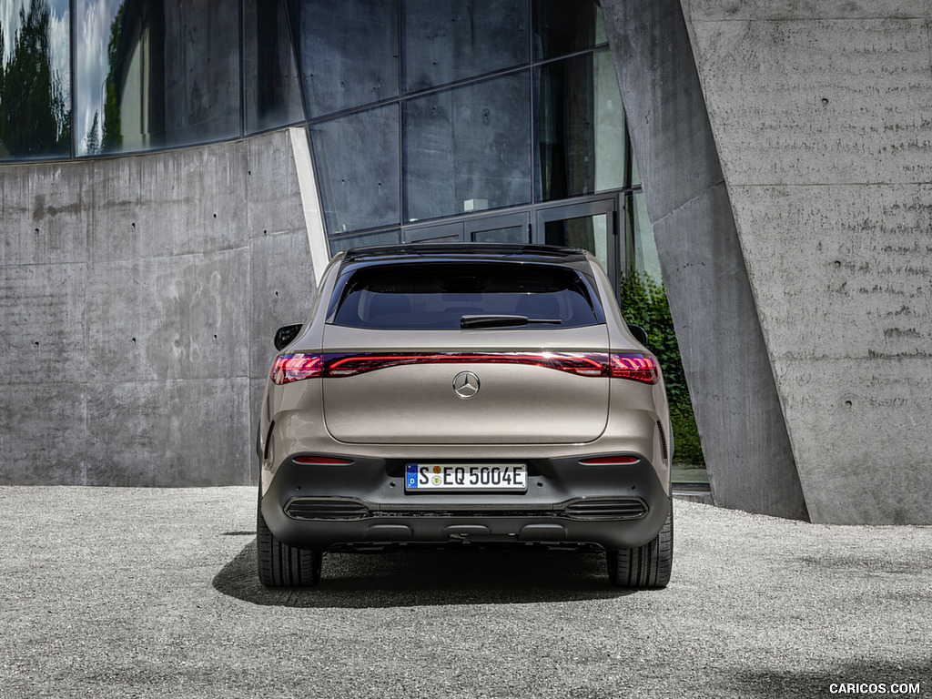 2023 Mercedes-Benz EQE SUV AMG Line Night Package (Color: Velvet Brown Metallic) - Rear