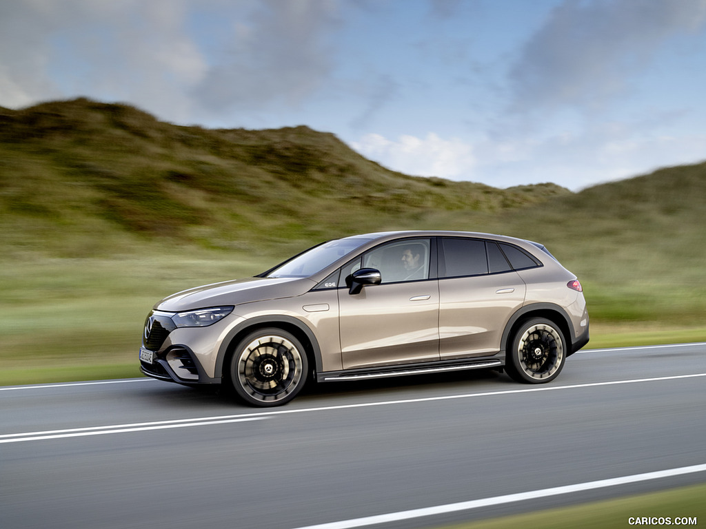 2023 Mercedes-Benz EQE SUV AMG Line Night Package (Color: Velvet Brown Metallic) - Side