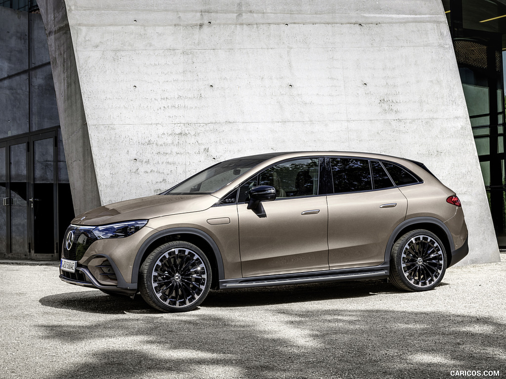 2023 Mercedes-Benz EQE SUV AMG Line Night Package (Color: Velvet Brown Metallic) - Side