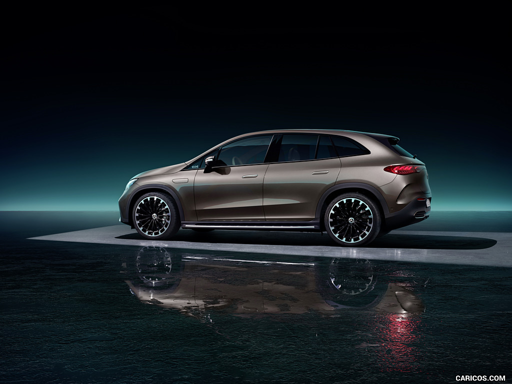 2023 Mercedes-Benz EQE SUV AMG Line Night Package (Color: Velvet Brown Metallic) - Side