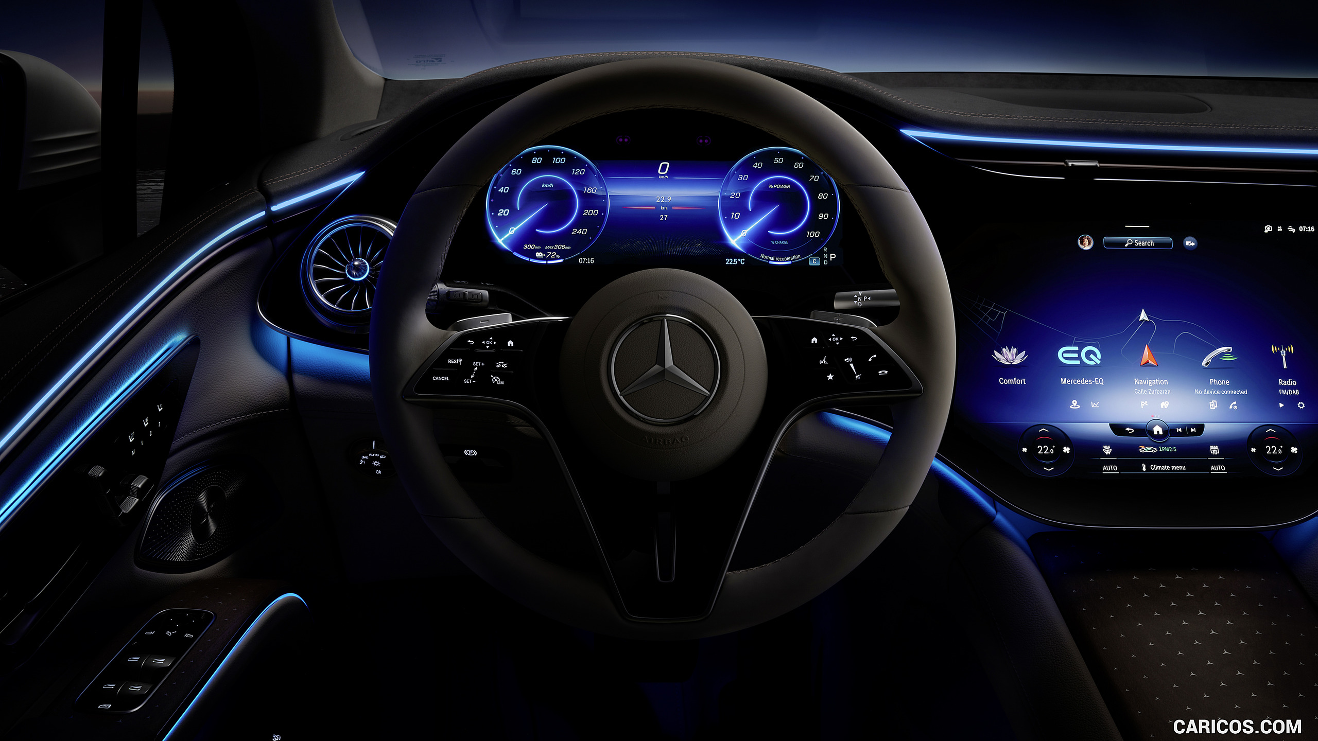 2023 Mercedes-Benz EQS SUV - Ambient Lighting, #88 of 212