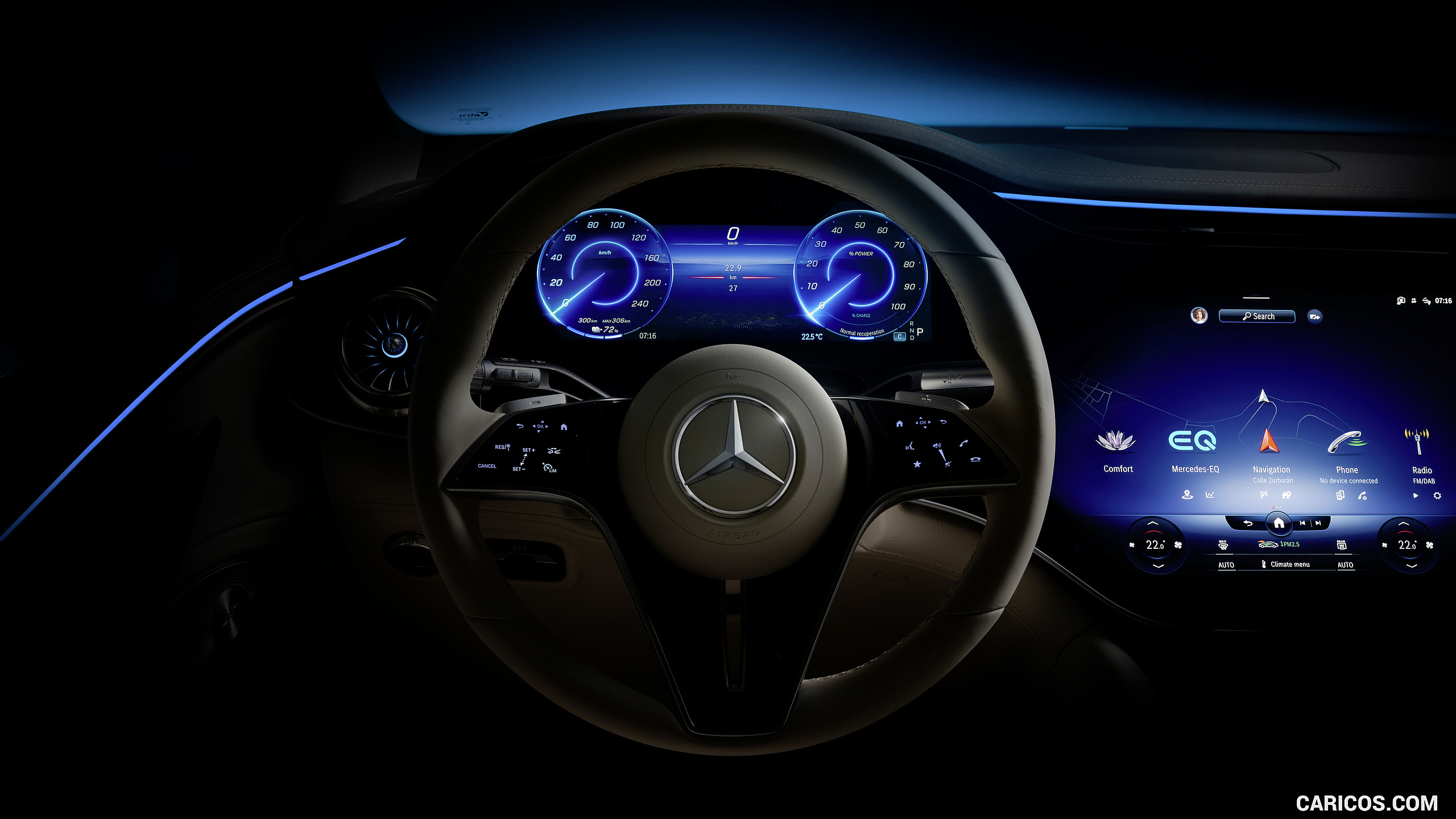 2023 Mercedes-Benz EQS SUV - Ambient Lighting, #89 of 212