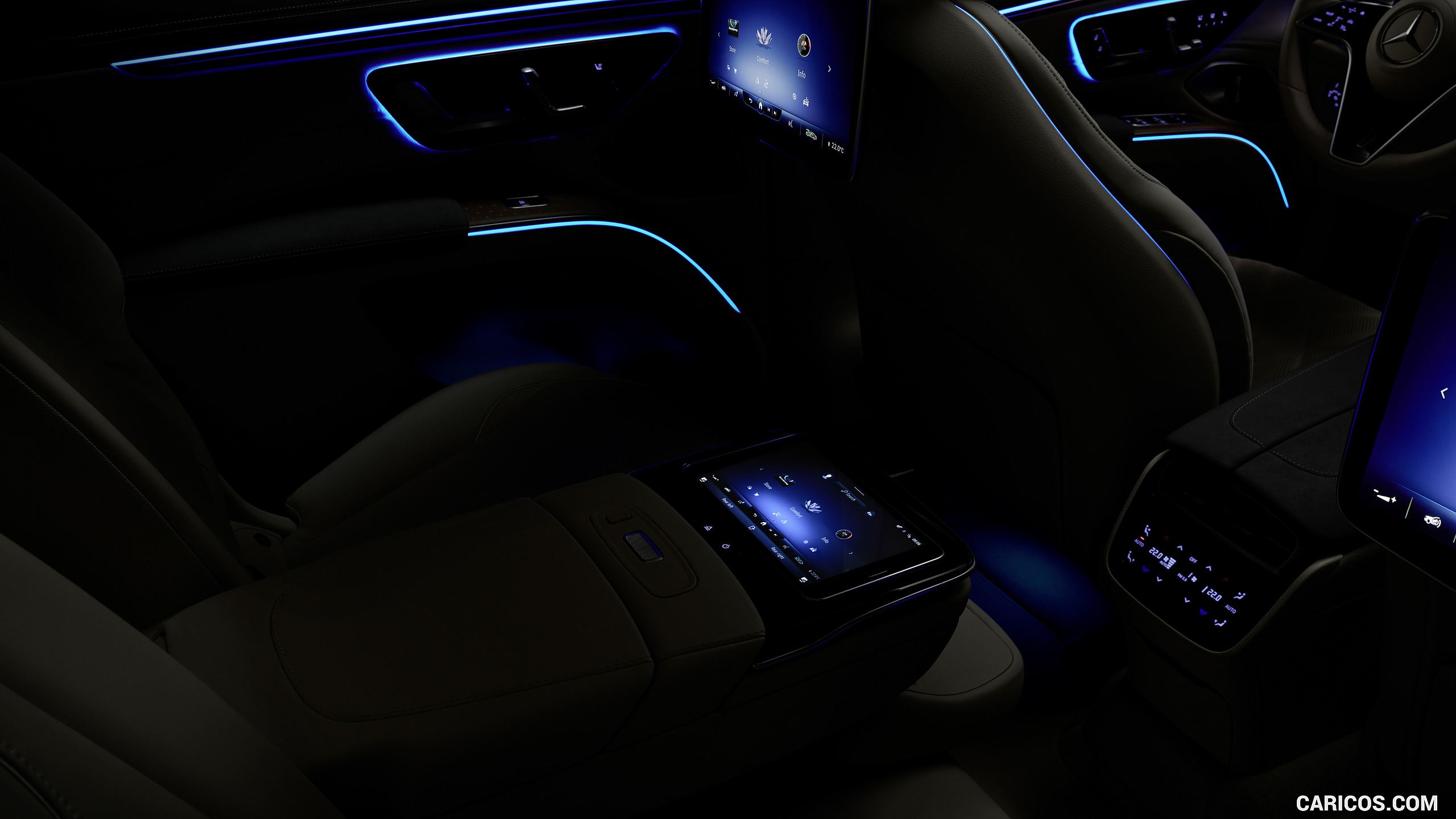 2023 Mercedes-Benz EQS SUV - Ambient Lighting, #96 of 212