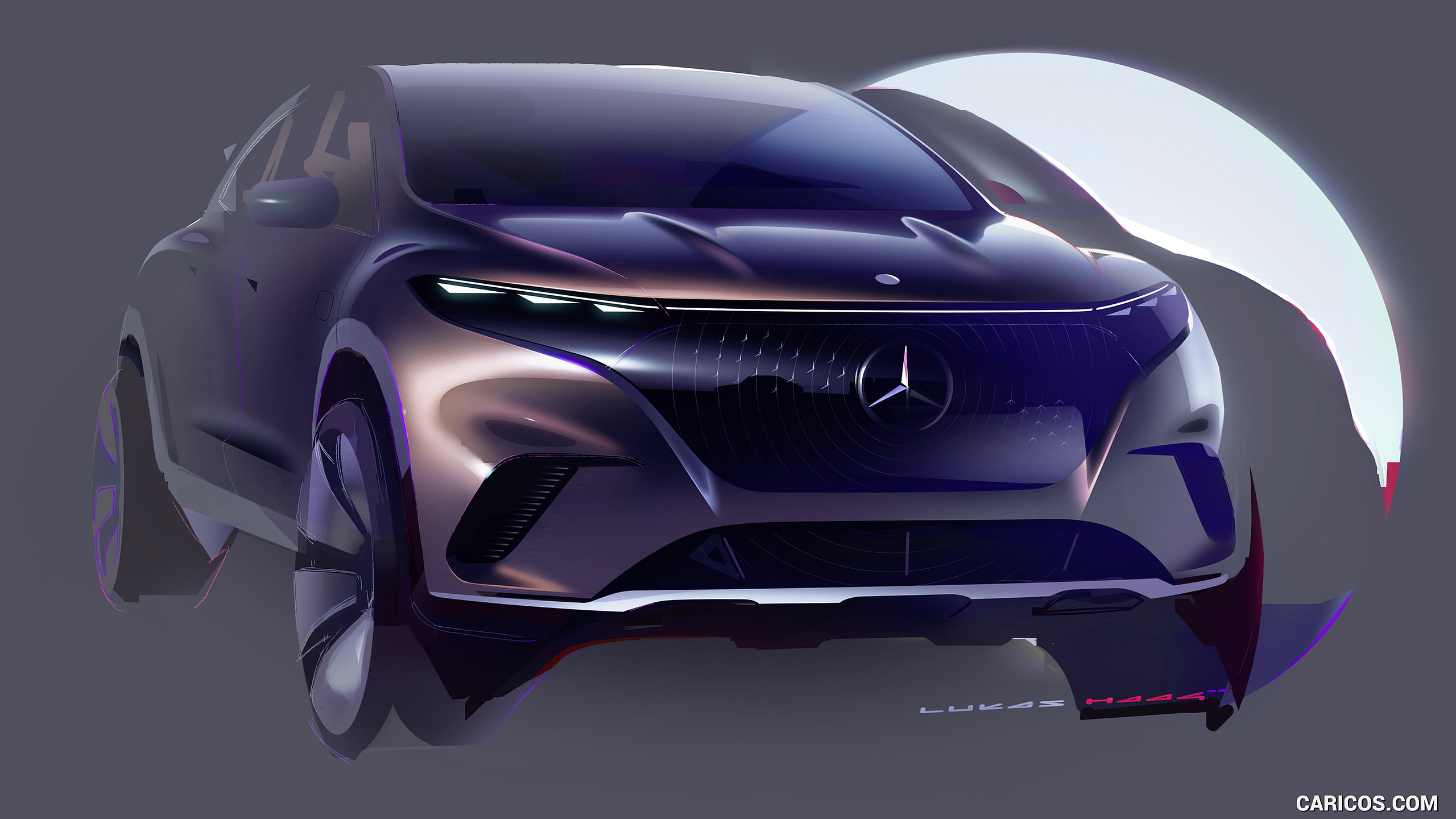 2023 Mercedes-Benz EQS SUV - Design Sketch, #102 of 212