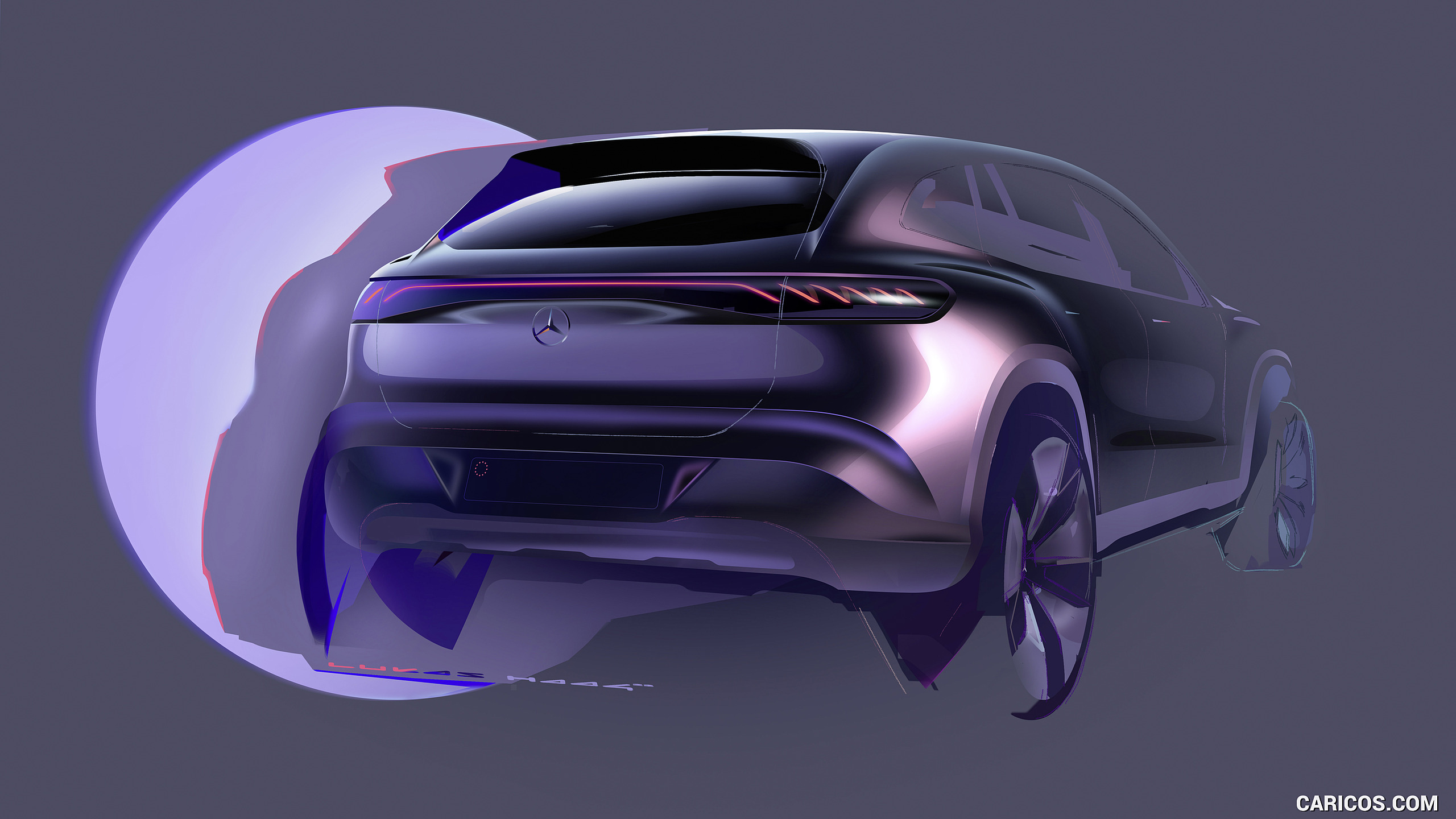 2023 Mercedes-Benz EQS SUV - Design Sketch, #103 of 212