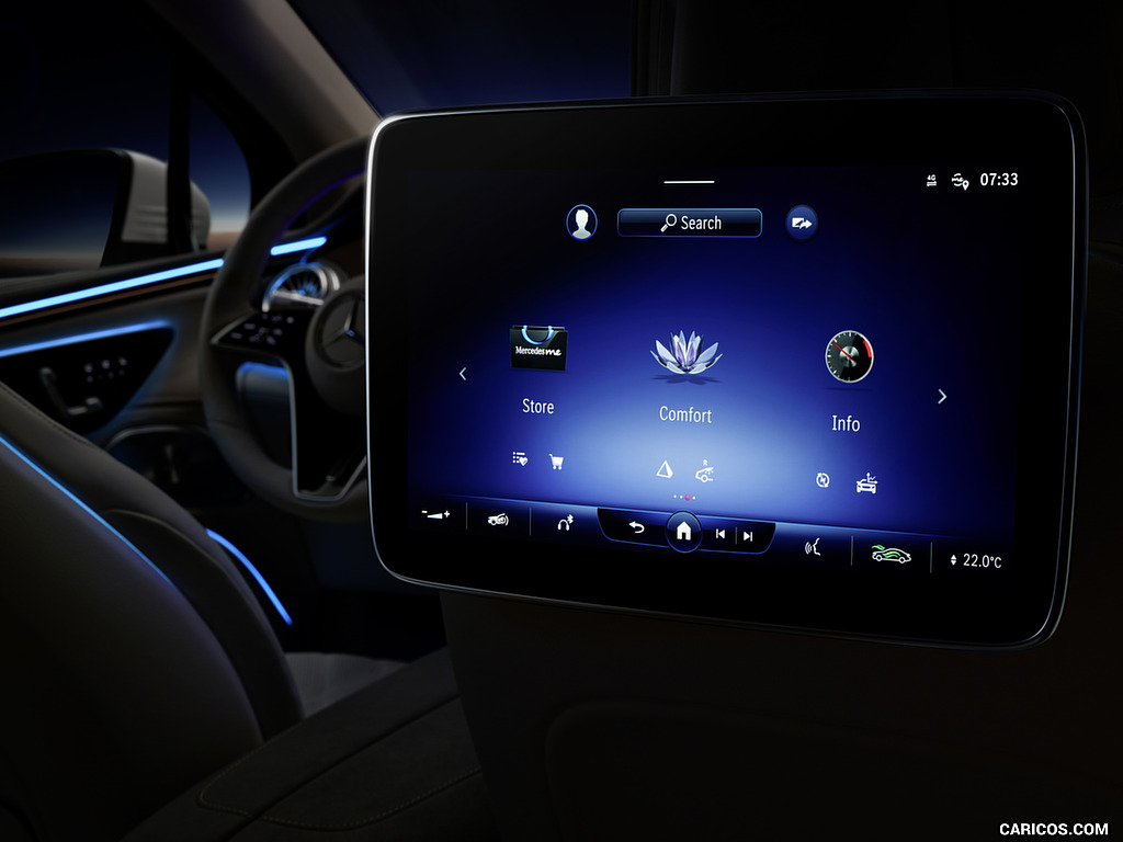 2023 Mercedes-Benz EQS SUV - Interior, Detail