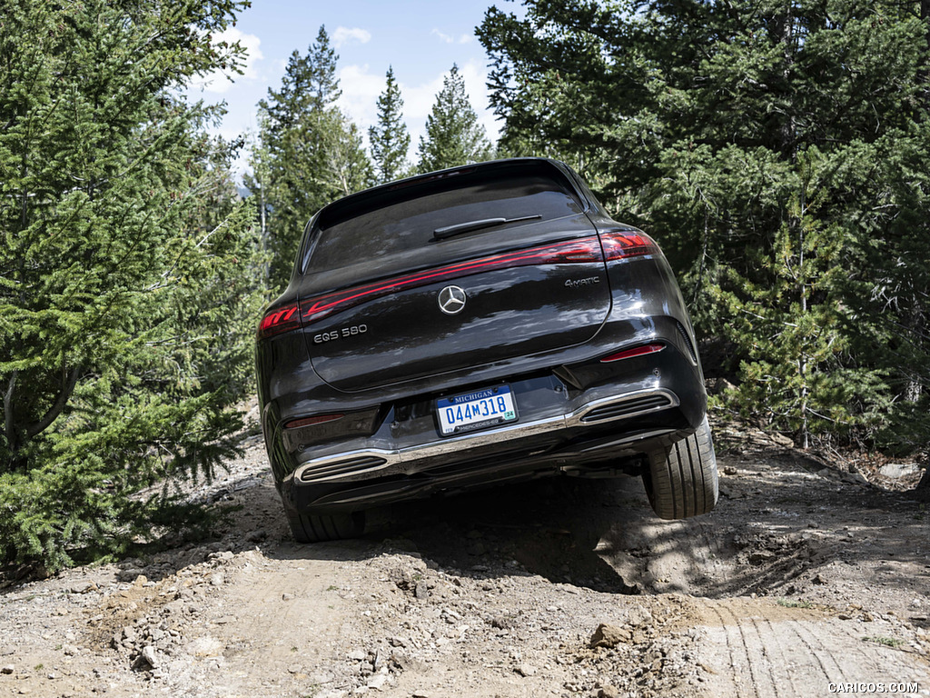 2023 Mercedes-Benz EQS SUV 580 4MATIC AMG Line (Color: Obsidian Black) - Off-Road