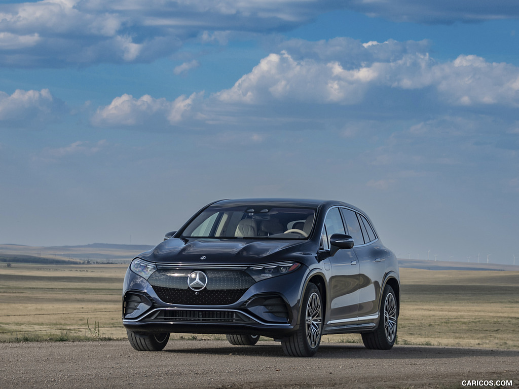 2023 Mercedes-Benz EQS SUV 580 4MATIC AMG Line (Color: Sodalite Blue) - Front