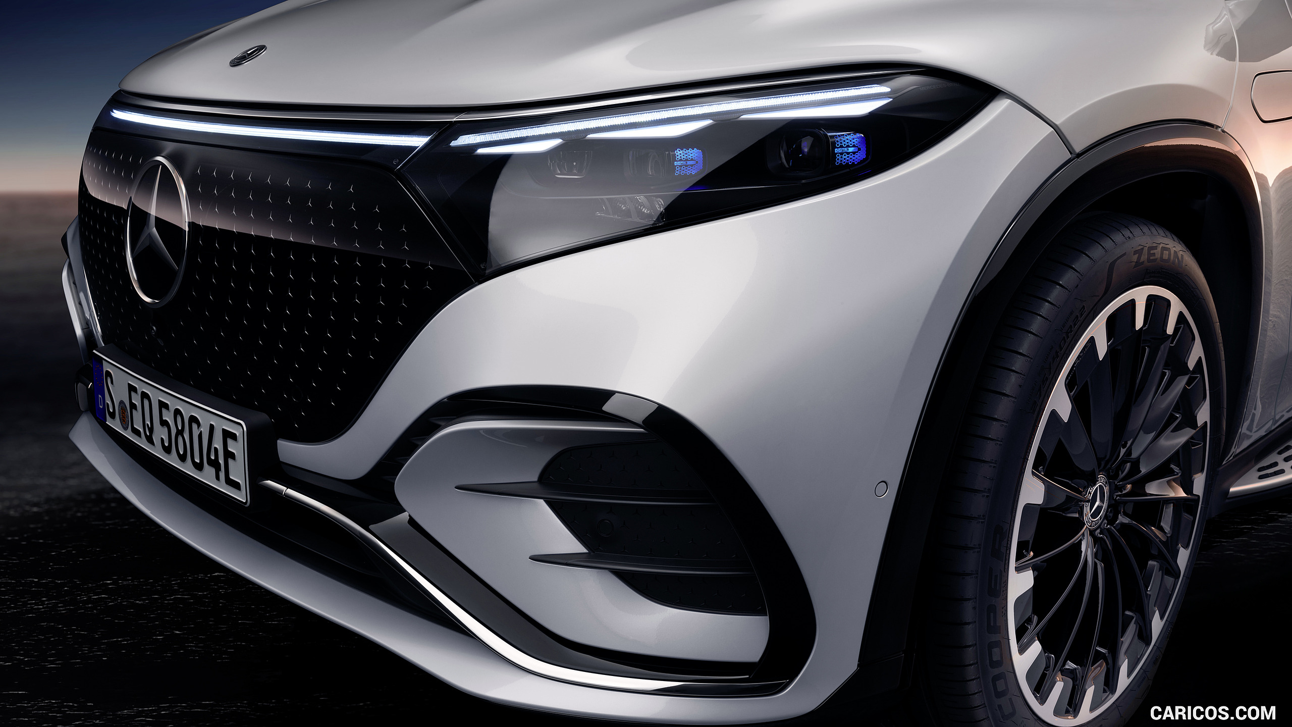 2023 Mercedes-Benz EQS SUV AMG Line (Color: Diamond White) - Headlight, #76 of 212