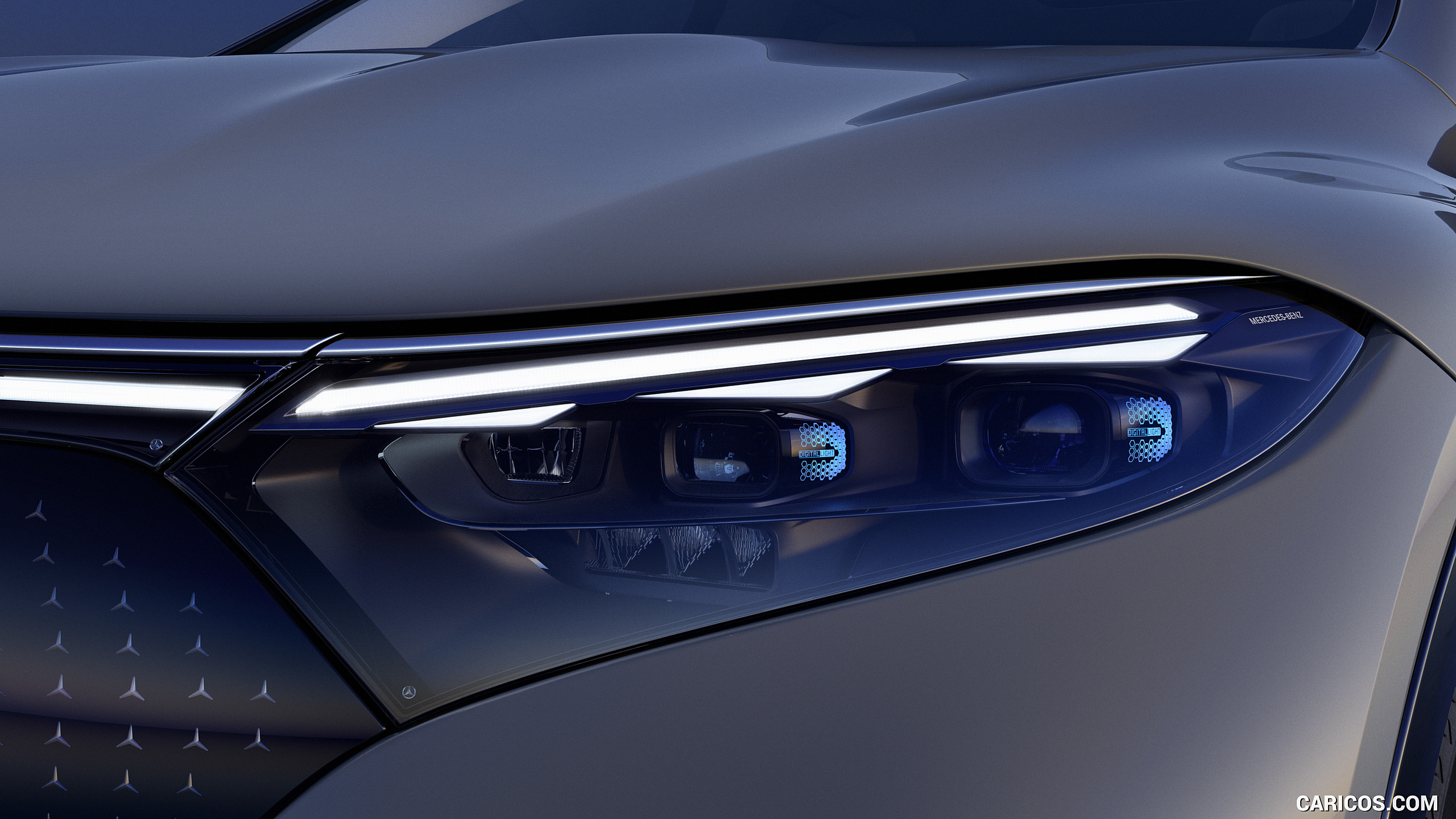 2023 Mercedes-Benz EQS SUV AMG Line (Color: Diamond White) - Headlight, #77 of 212