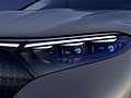 2023 Mercedes-Benz EQS SUV AMG Line (Color: Diamond White) - Headlight
