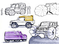 2023 Mercedes-Benz G-Class PROJECT MONDO G Concept - Design Sketch