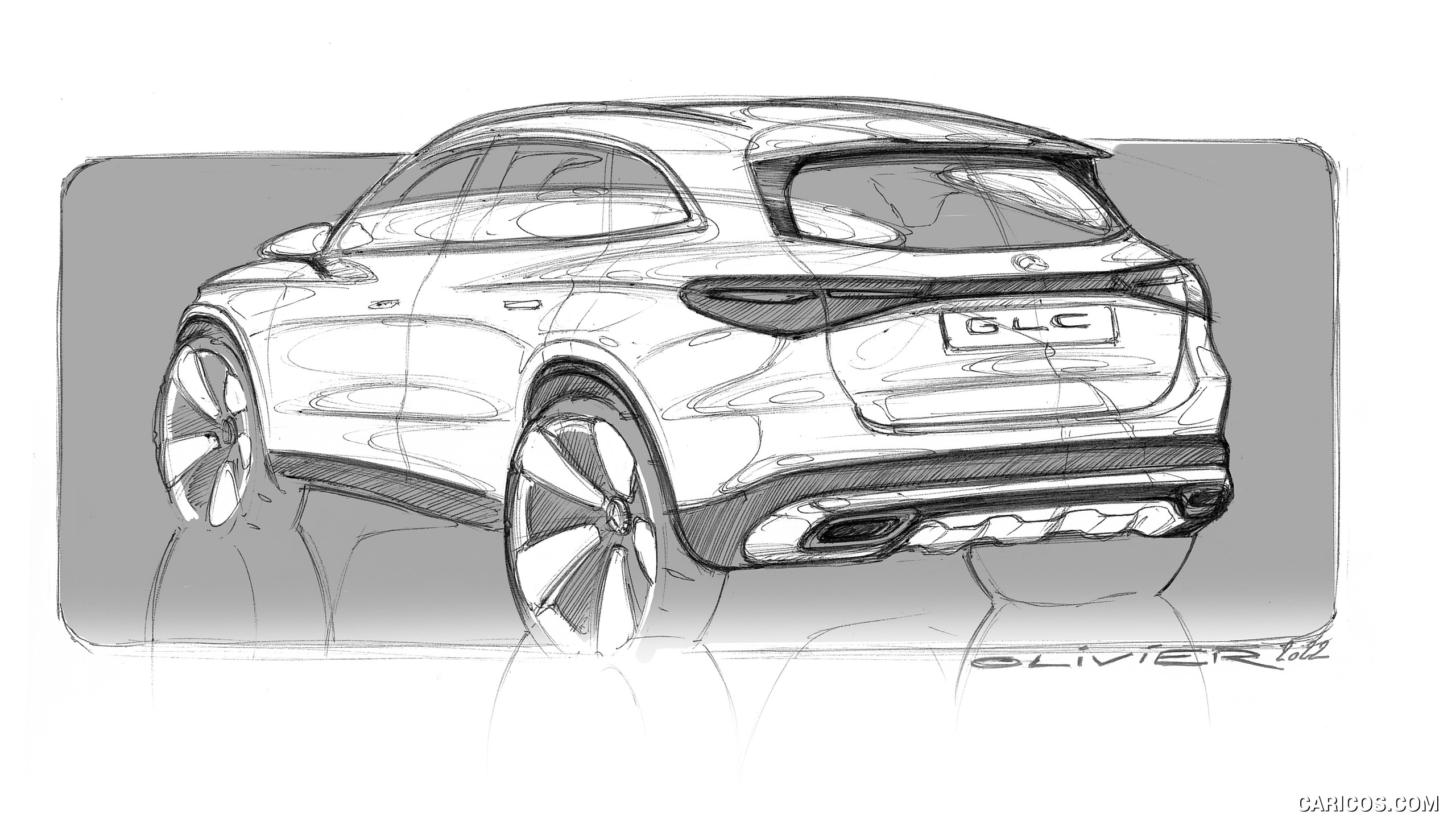 2023 Mercedes-Benz GLC - Design Sketch, #72 of 227
