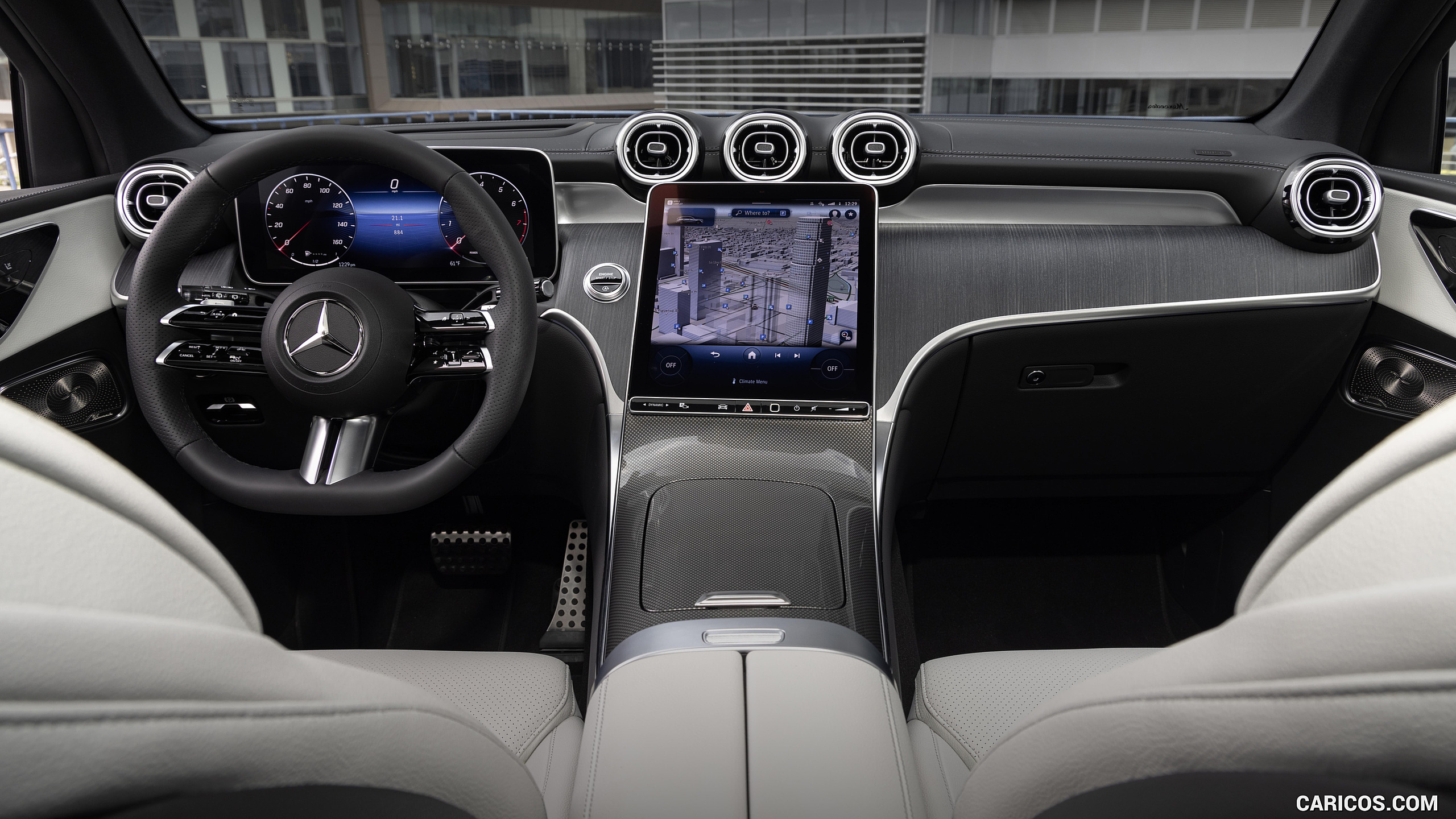 2023 Mercedes-Benz GLC 300 (US-Spec) - Interior, Cockpit, #24 of 50