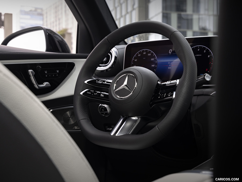 2023 Mercedes-Benz GLC 300 (US-Spec) - Interior, Steering Wheel