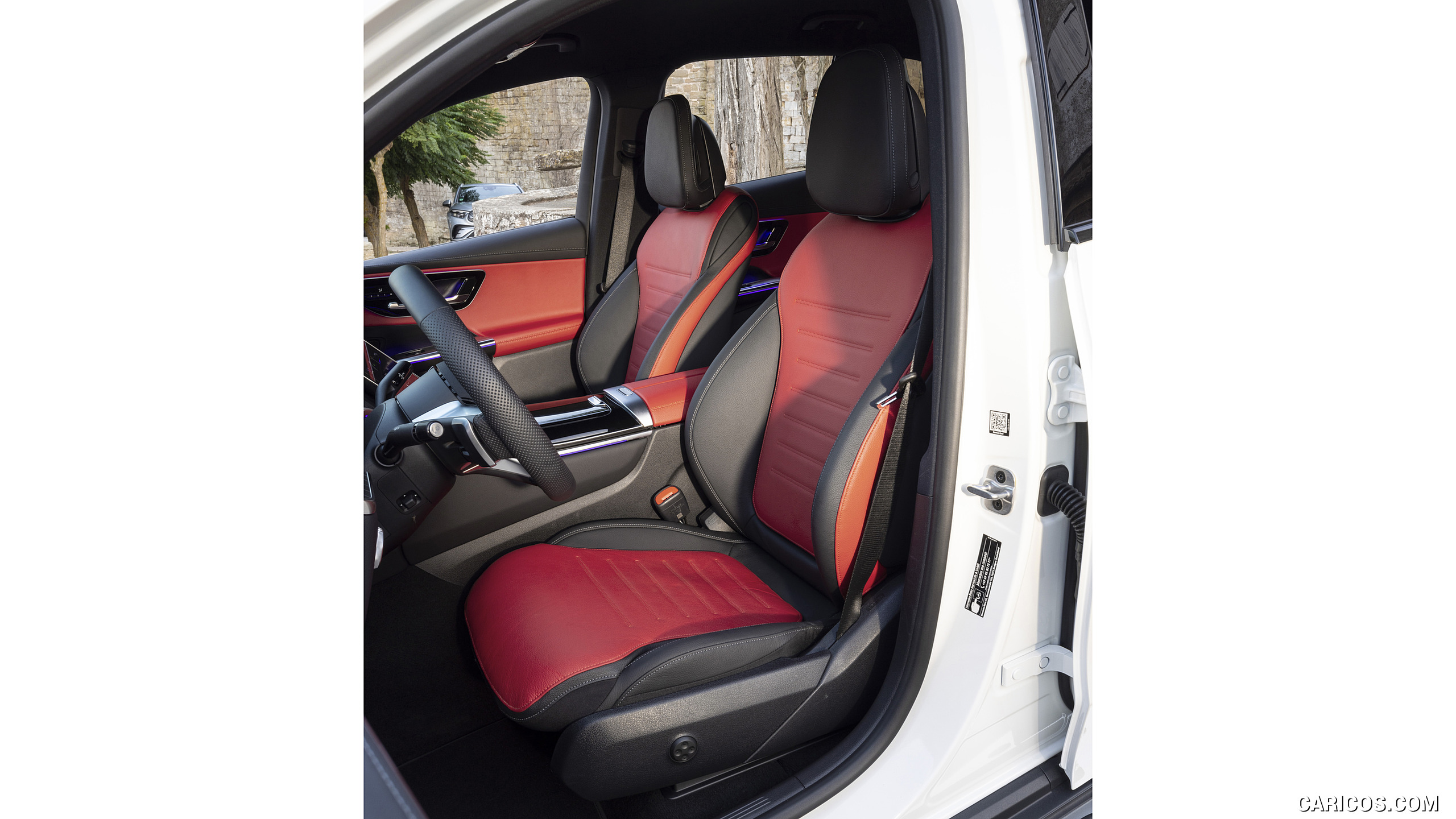 2023 Mercedes-Benz GLC 300 de 4MATIC AMG Line (Color: MANUFAKTUR Diamond White Bright) - Interior, Front Seats, #154 of 227