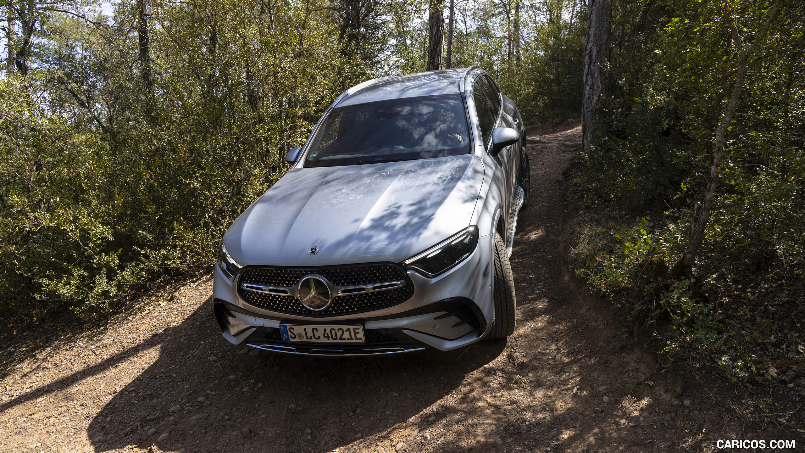 2023 Mercedes-Benz GLC 400 e Plug-In Hybrid 4MATIC AMG Line (Color: High-Tech Silver) - Off-Road, #214 of 227